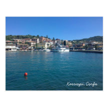 Kassiopi, Corfu Postcard