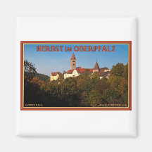 Kastl - Autumn in the Oberpfalz Refrigerator Magnets