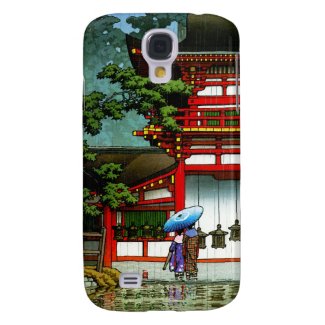 Kasuga Shrine, Nara Hasui Kawase hanga Samsung Galaxy S4 Cover