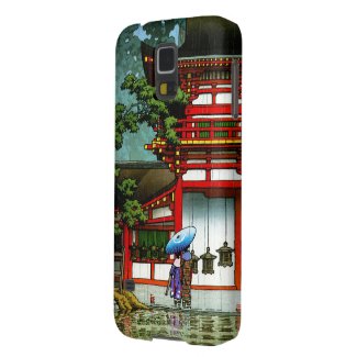 Kasuga Shrine, Nara Hasui Kawase hanga Galaxy S5 Covers