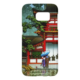 Kasuga Shrine, Nara Hasui Kawase hanga Samsung Galaxy S7 Case