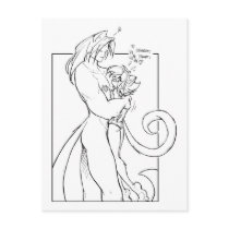 Kat Fantasy postcards by JollyJack Kat Fantasy postcards