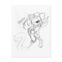 Kat Squeeze postcards