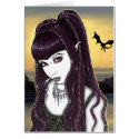 Katana Gothic Dragon Goddess Card