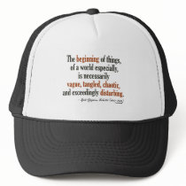 Kate Chopin Quote Mesh Hat