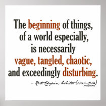 Kate Chopin Quote Poster