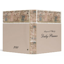 Kate Greenaway Daily Planner w/Matching Pages Vinyl Binder