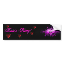 Kate's Pretty! bumper stickers