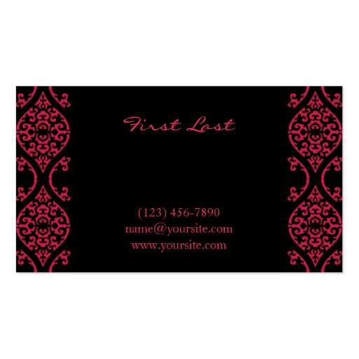 Katherine Business Card Template (front side)