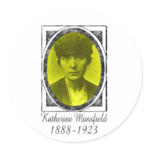 Katherine Mansfield Sticker