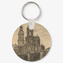 Katholische Hofkirche, Dresden keychains by ZephyrusBooks Katholische Hofkirche, Dresden keychains