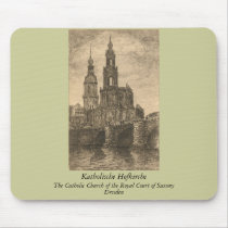 Katholische Hofkirche, Dresden mousepads by ZephyrusBooks Katholische Hofkirche, Dresden mousepads