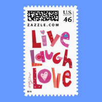 Kathy Davis - Live, Laugh, Love Stamp