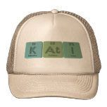 Kati como yodo del astatino del potasio gorras