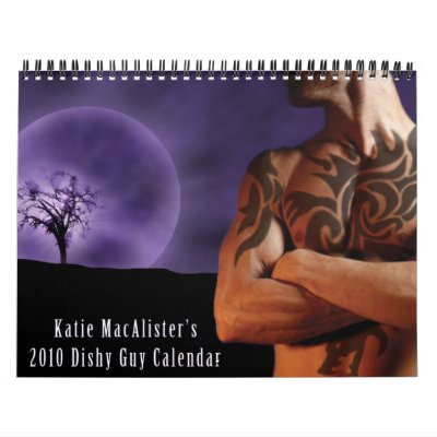 Katie MacAlister's 2010 Dishy Guy Calendar by minionshop