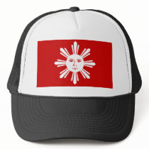 Katipunan Revolution Flag hats by FlagTshirts Katipunan Revolution Flag hats