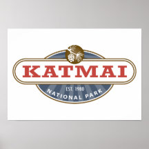 Katmai National Park, Alaska Print