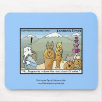 Katmandu & Dogmandu Cartoon Funny Mouse Pad mousepads