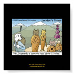 Katmandu & Dogmandu Cartoon Funny Poster posters