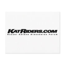 Katriders Logo postcards