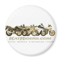 Katriders Sepia Gear magnets