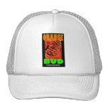 KATRINA ORANGE BUD TRUCKER HATS