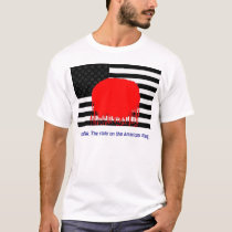 Katrina: The stain on the American flag t-shirts