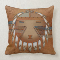 Katsina (Kachina) Sunface pillows
