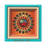 Katsina Sun Face magnets