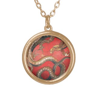 Katsushika Hokusai Mythical Legendary Dragon art Jewelry