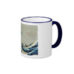 Katsushika Hokusai's Great Wave off Kanagawa Coffee Mugs