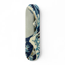 Katsushika Hokusai's Great Wave off Kanagawa skateboards by MasterpieceGallery Katsushika Hokusai's Great Wave off Kanagawa skateboards