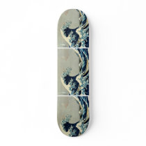 Katsushika Hokusai's Great Wave off Kanagawa Skateboard Decks
