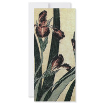 Katsushika Hokusai's Irises (Detail) rack cards