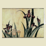 Katsushika Hokusai's Irises cards