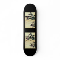Katsushika Hokusai's Irises skateboards by MasterpieceGallery Katsushika Hokusai's Irises skateboards