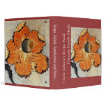 Katsushika Hokusai's Poppies binders
