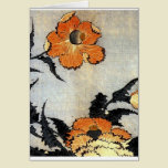 Katsushika Hokusai's Poppies cards