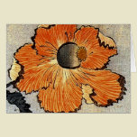 Katsushika Hokusai's Poppies cards