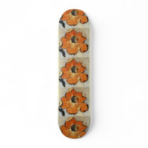 Katsushika Hokusai's Poppies skateboards by MasterpieceGallery Katsushika Hokusai's Poppies skateboards