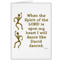 KattCraft: Dance like David cards by kattcraft KattCraft: Dance like David cards