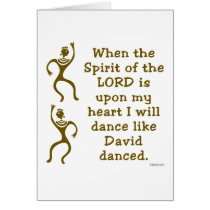 KattCraft: Dance like David cards by kattcraft KattCraft: Dance like David cards