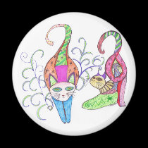 Katty kitties Magnet magnets