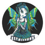 "Katy" Green Tattoo Faerie Stickers