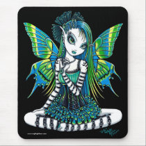 Katy Green Tattoo Fairy Mousepad by mykajelina Katy Green Tattoo Fairy Mousepad