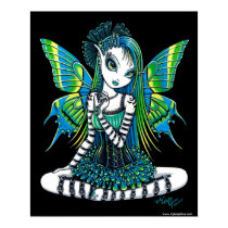 Katy Green Tattoo Fairy Poster posters