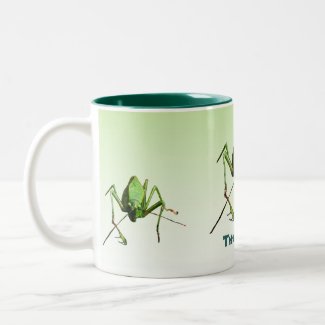 Katydid Earth Day mug
