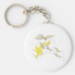 Katydids and Toadflax Keychains