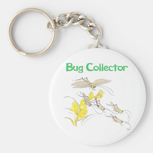 Katydids Bug Collector Key Chain