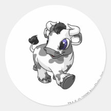 Kau Spotted Round Sticker